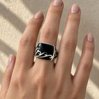 ANILLO SELLO NEGRO