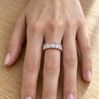 ANILLO CINTILLO ORO ROSA