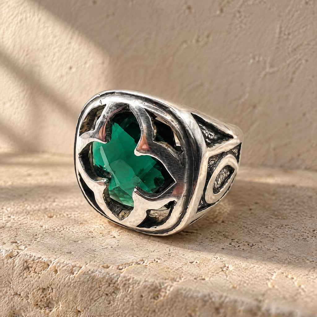 ANILLO CRUZ MEDIEVAL