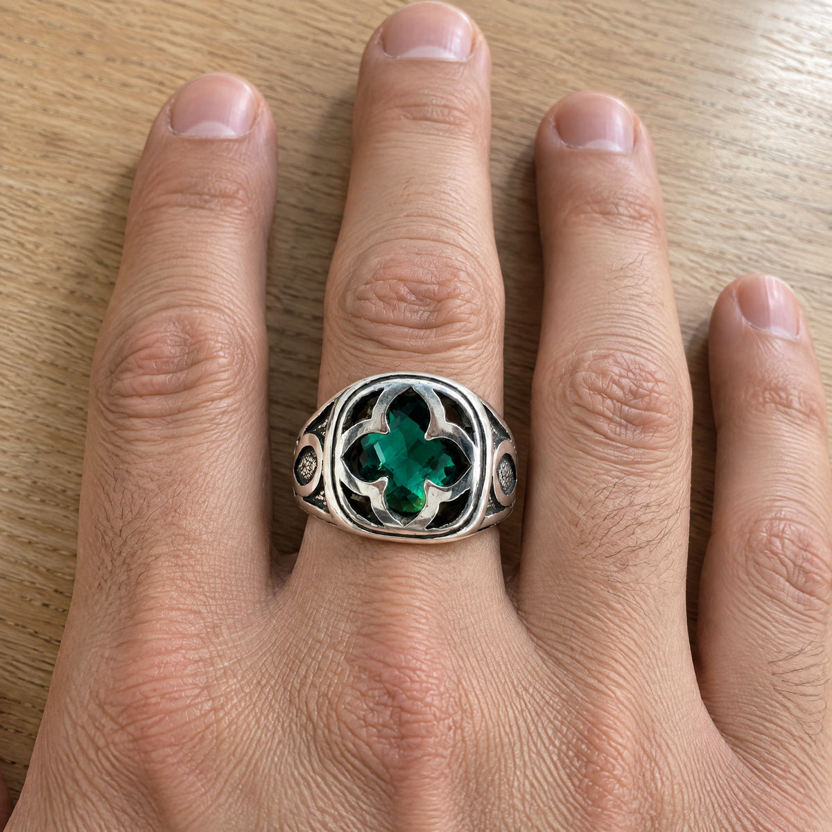 ANILLO CRUZ MEDIEVAL