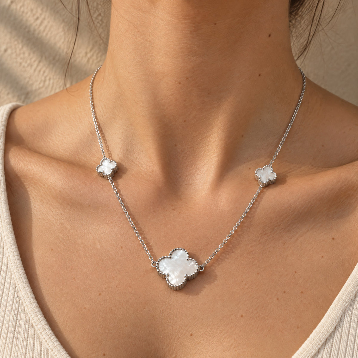 COLLAR ELITE PLATEADO CHICO NACAR