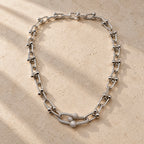 COLLAR MODELO TIFFANY CIERRE CON PIEDRAS