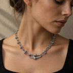 Collar modelo Tiffany Piedras