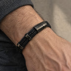 Pulsera Cuero Doble