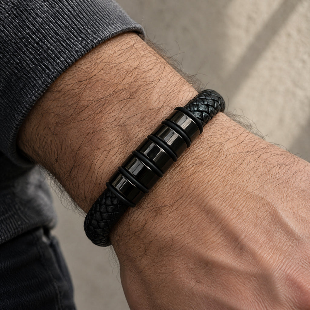 Pulsera Cuero Grande