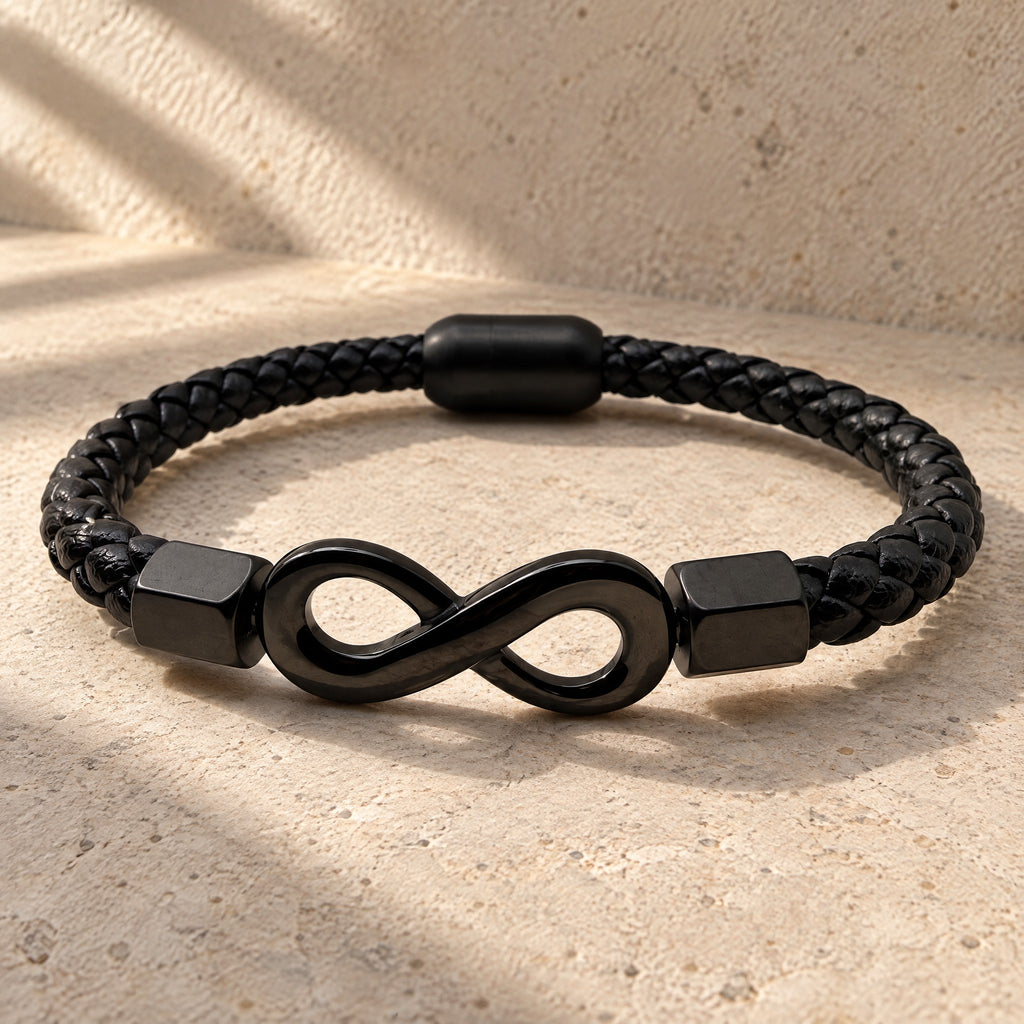 Pulsera Cuero Infinito