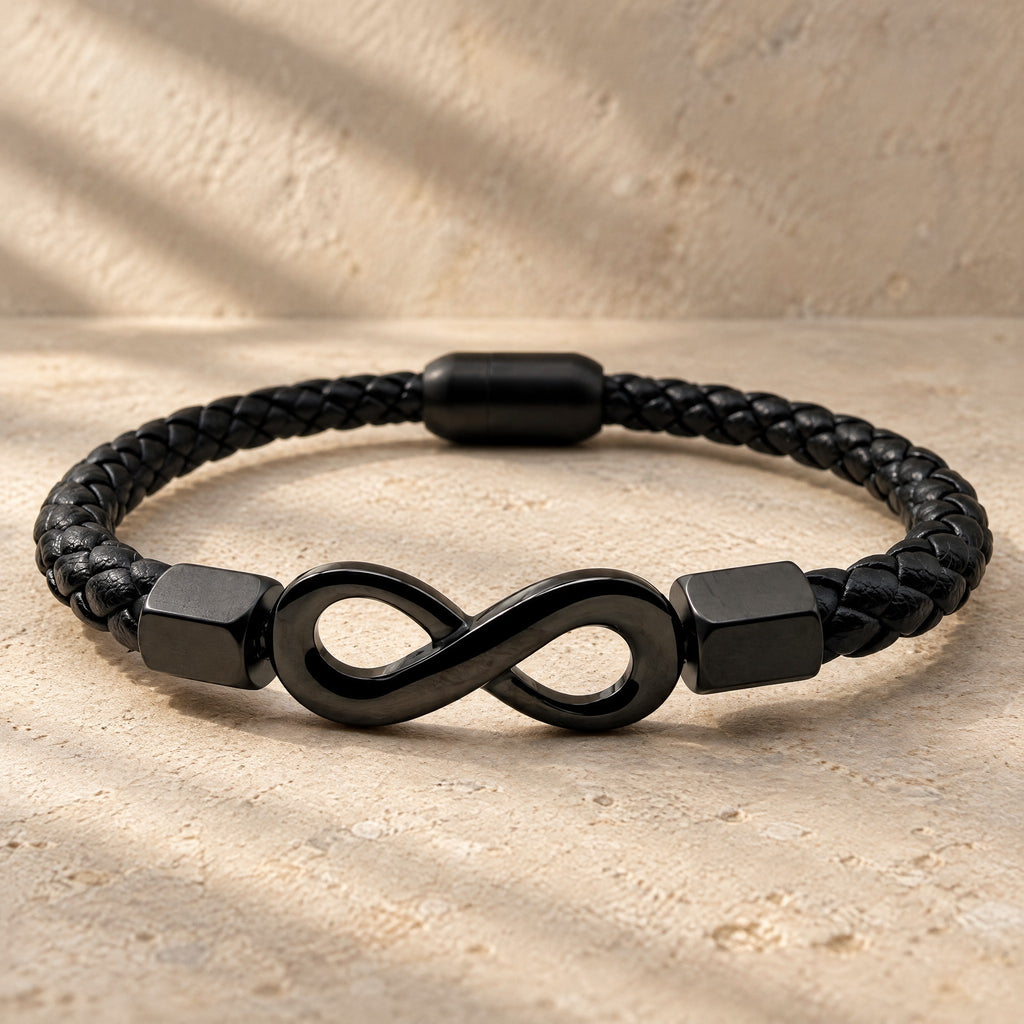Pulsera Cuero Infinito