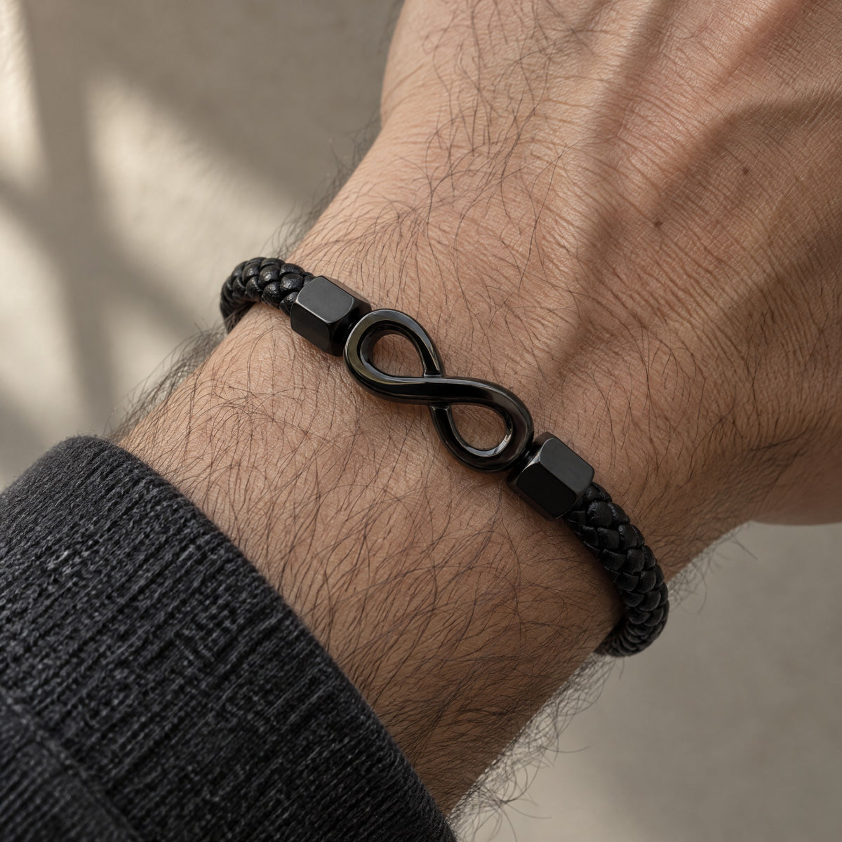 Pulsera Cuero Infinito