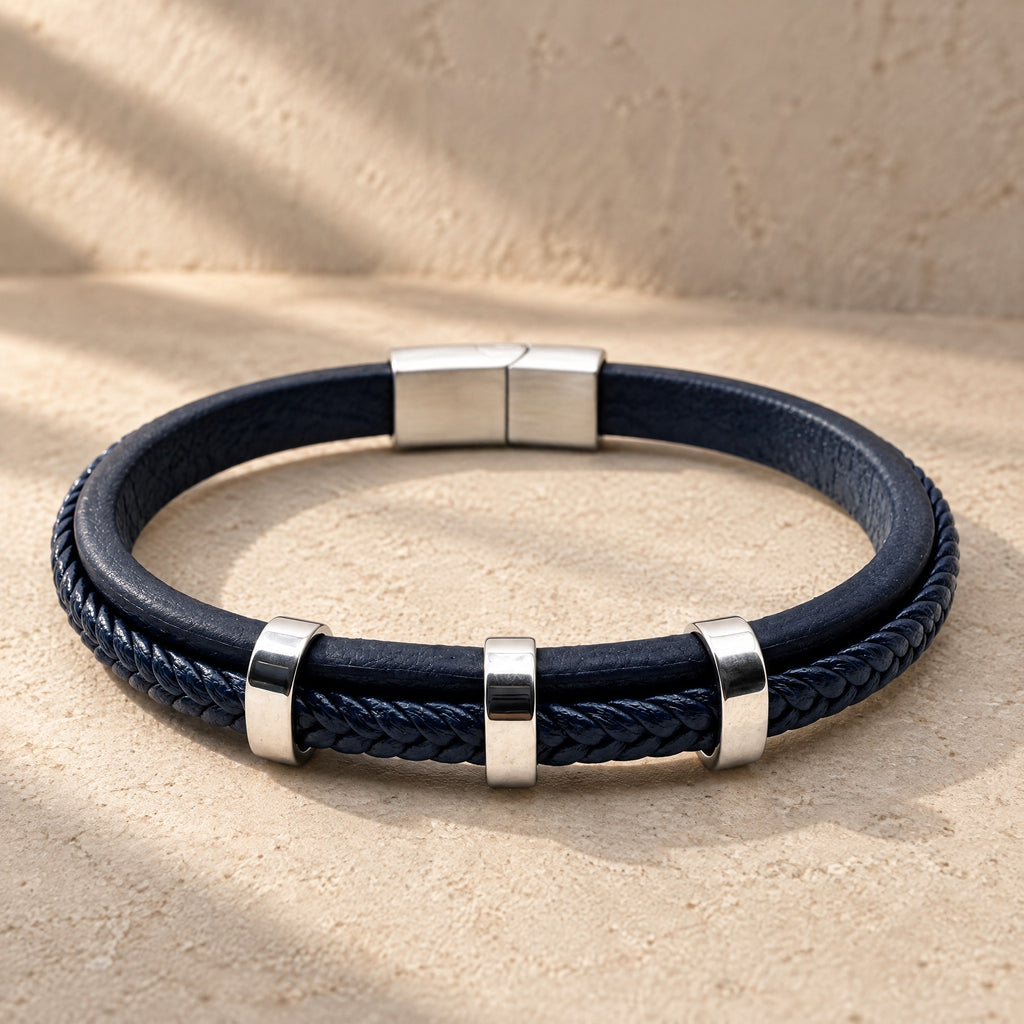 Pulsera Cuero Simple