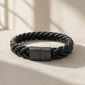 Pulsera Cuero Trenzasa