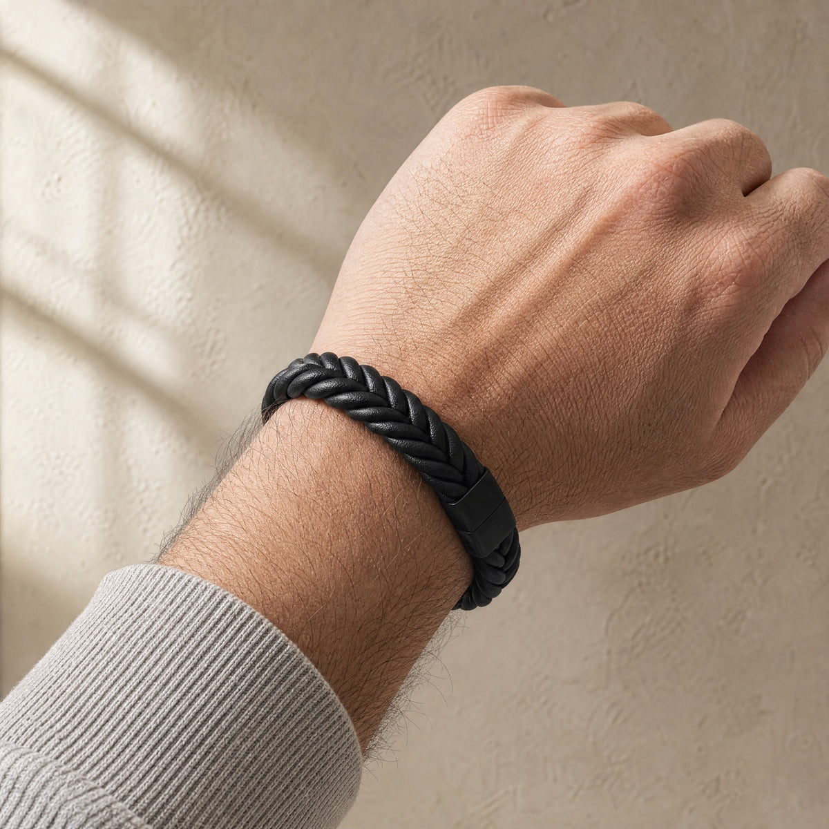 Pulsera Cuero Trenzada