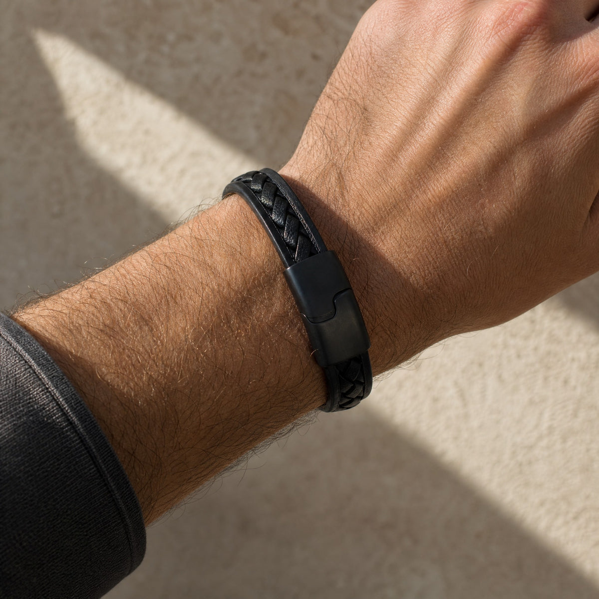 Pulsera Cuero Trenzado