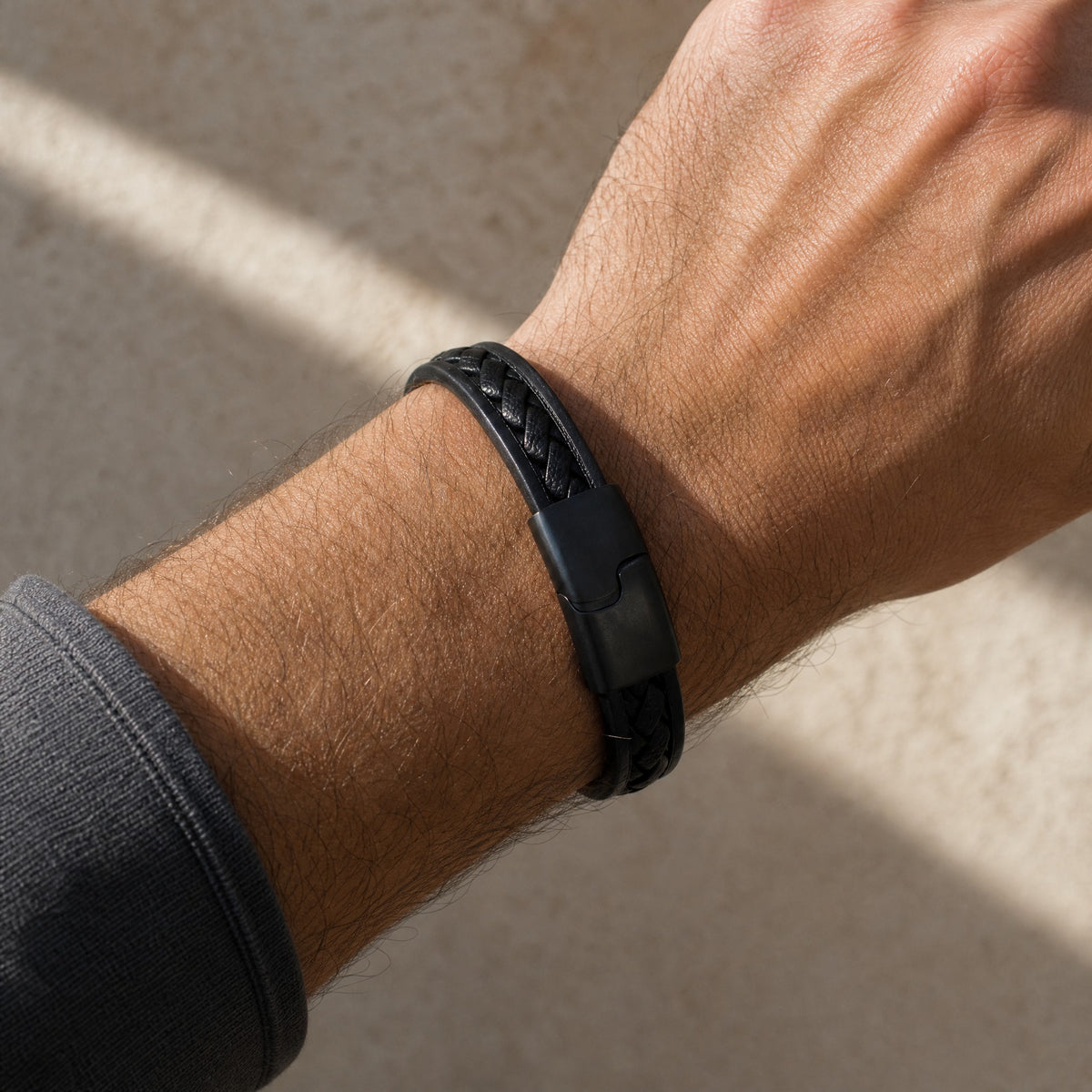 Pulsera Cuero Trenzado