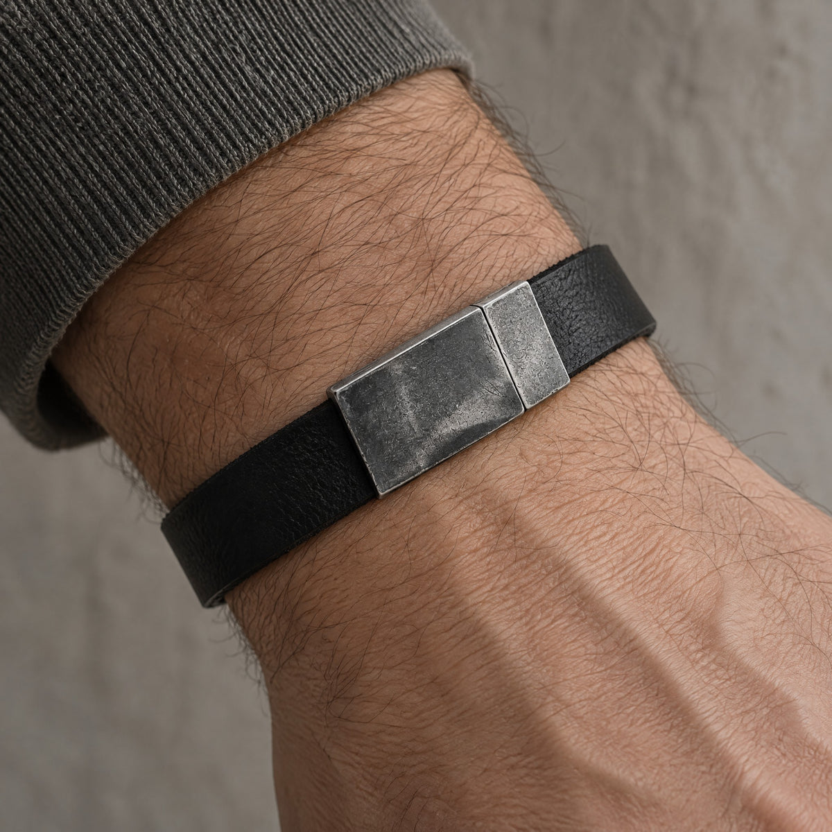 Pulsera Cuero 1 tiras