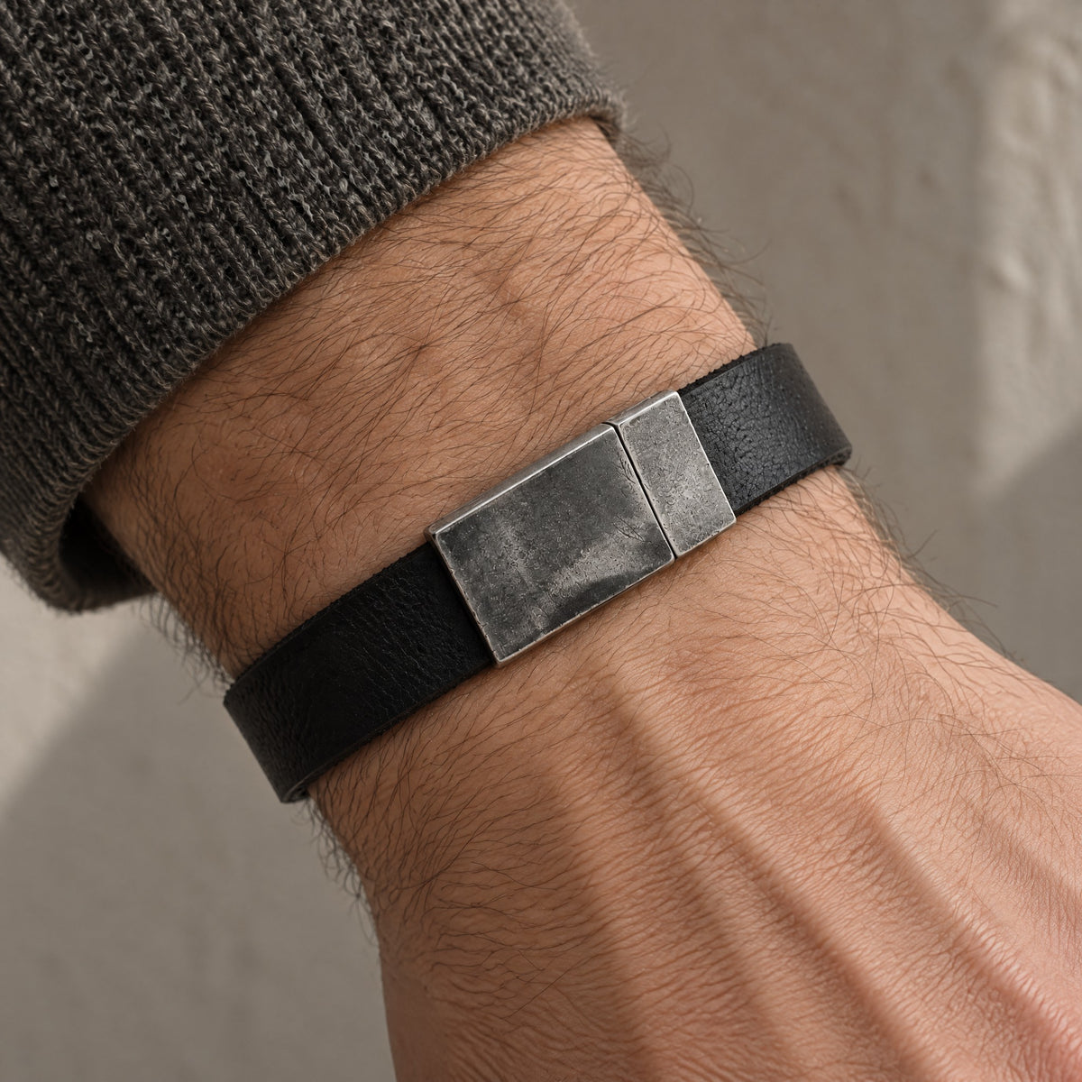 Pulsera Cuero 1 tiras