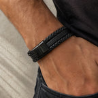 Pulsera Cuero 3 tiras