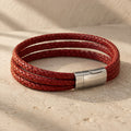 Pulsera Cuero Doble Vuelta