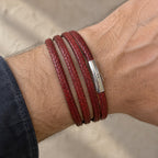 Pulsera Cuero Doble Vuelta