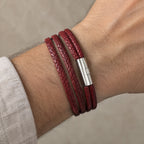 Pulsera Cuero Doble Vuelta