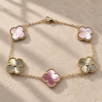 PULSERA ELITE DORADA - ROSA