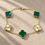 PULSERA ELITE DORADA - VERDE
