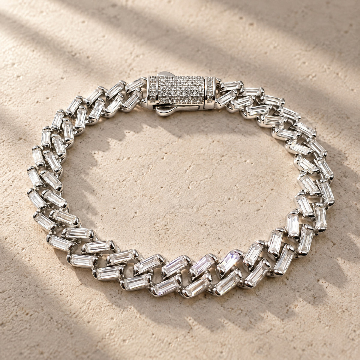 Pulsera Groumet chica cristal