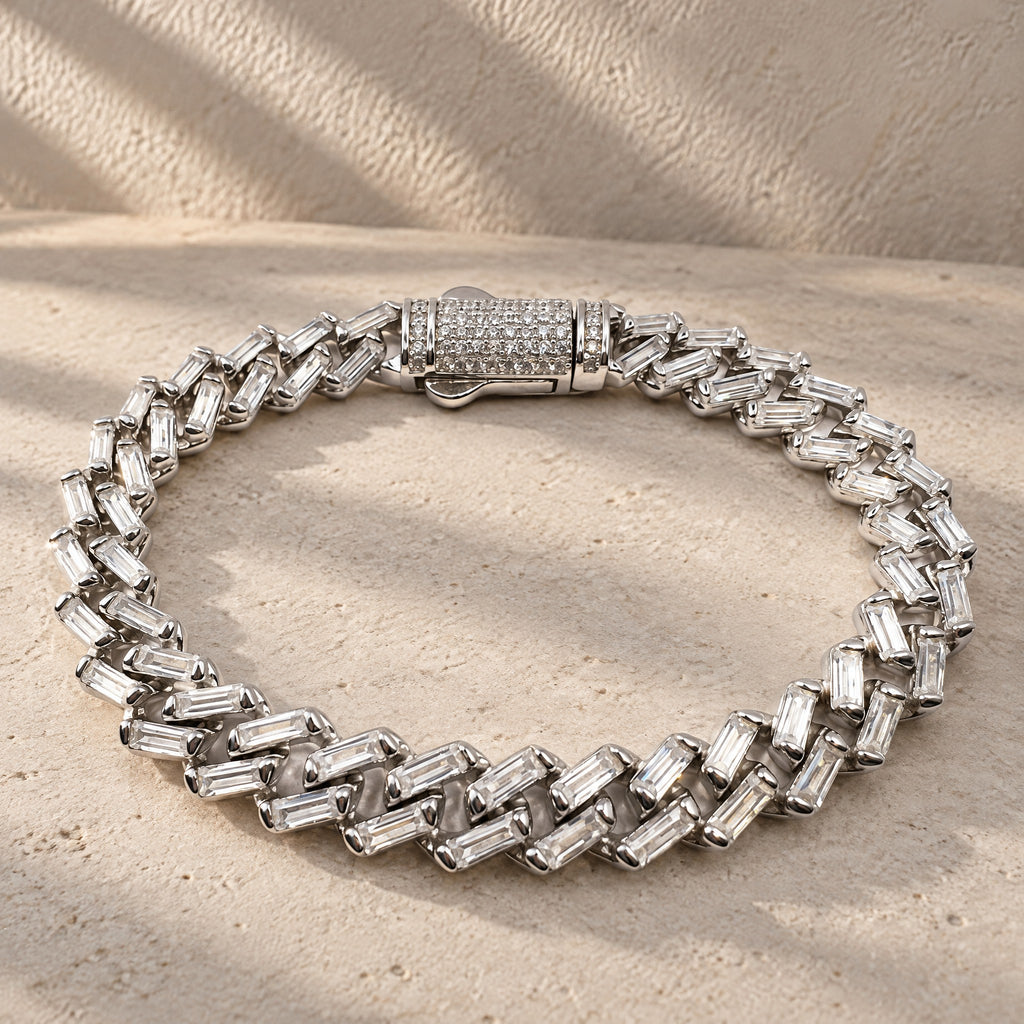 Pulsera Groumet chica cristal