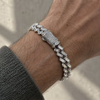 Pulsera Groumet chica cristal