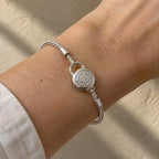 PULSERA PANDORA - Bolitas - Candado