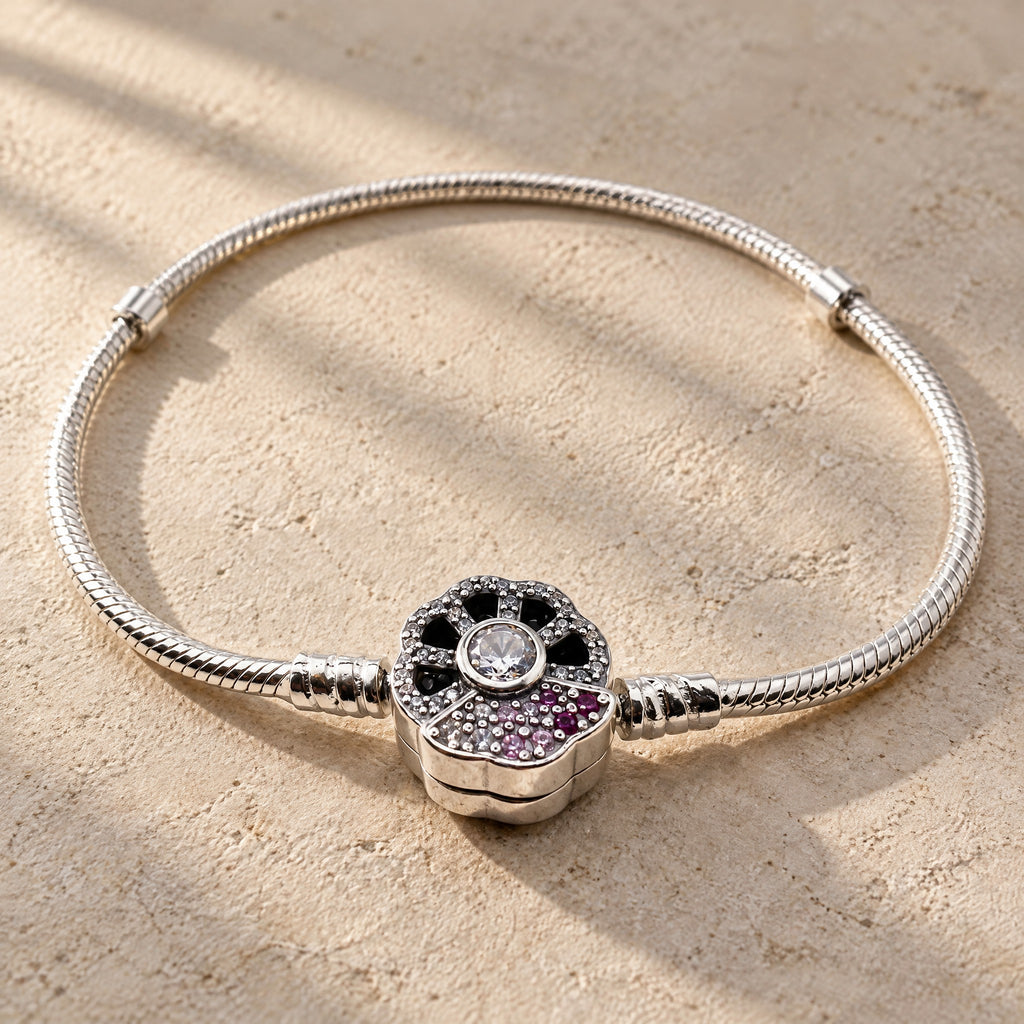 PULSERA PANDORA - flor