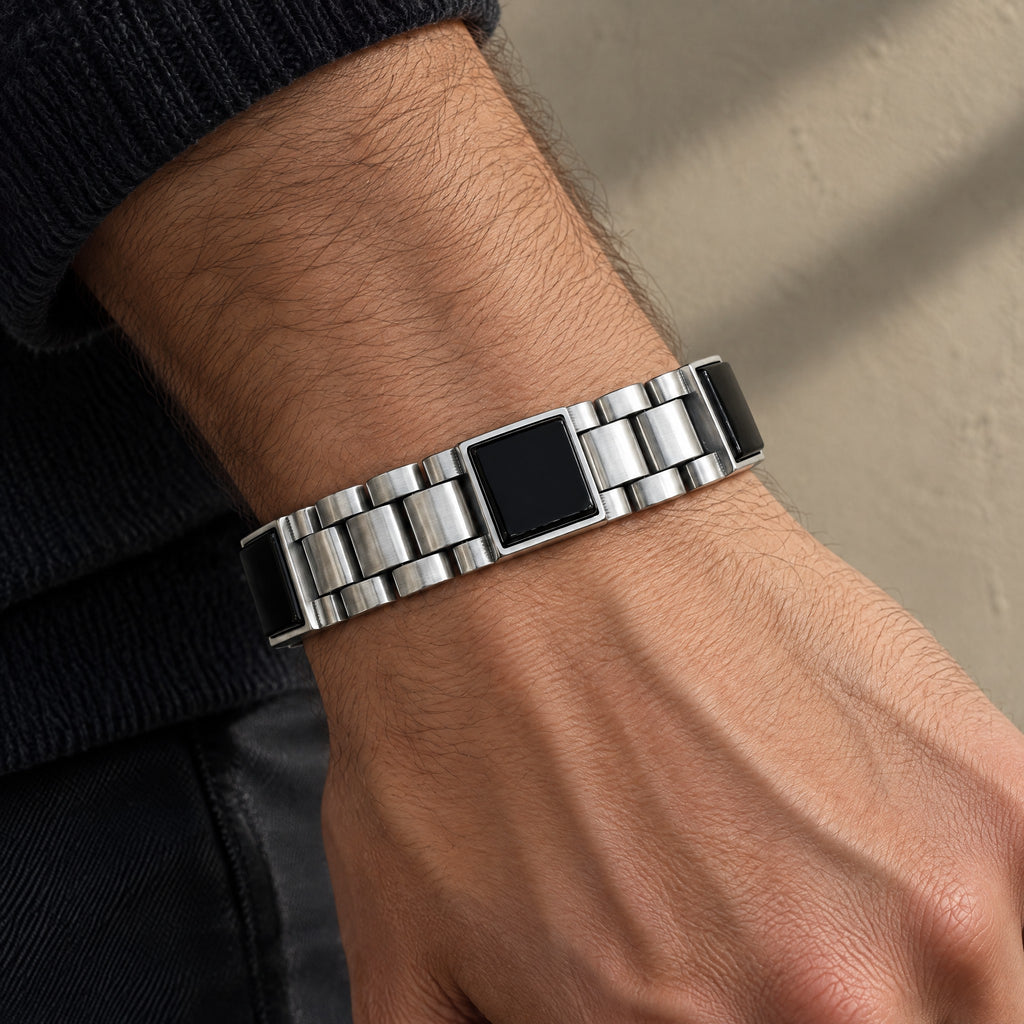 Rolex 3 Ónix cuadrada