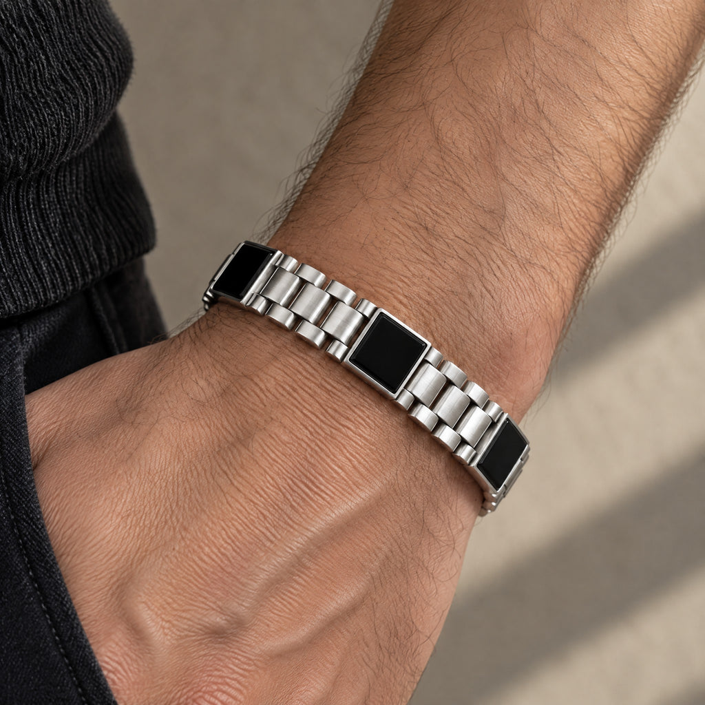 Rolex 5 Ónix cuadrada